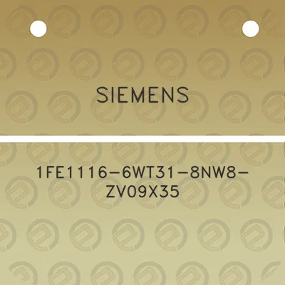 siemens-1fe1116-6wt31-8nw8-zv09x35