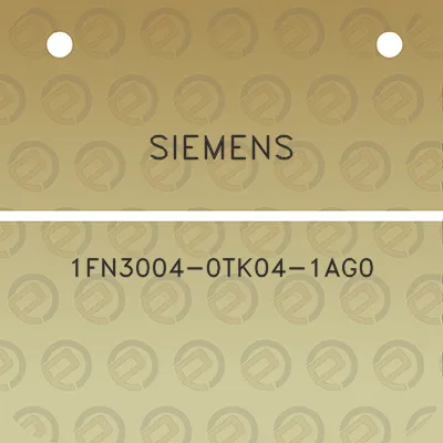 siemens-1fn3004-0tk04-1ag0