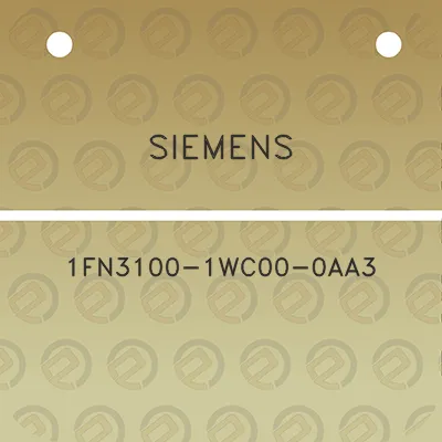 siemens-1fn3100-1wc00-0aa3