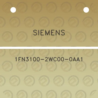 siemens-1fn3100-2wc00-0aa1