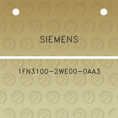 siemens-1fn3100-2we00-0aa3