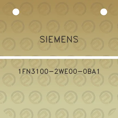 siemens-1fn3100-2we00-0ba1