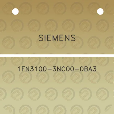 siemens-1fn3100-3nc00-0ba3