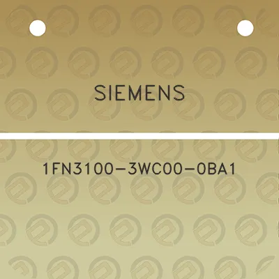 siemens-1fn3100-3wc00-0ba1