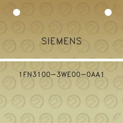 siemens-1fn3100-3we00-0aa1