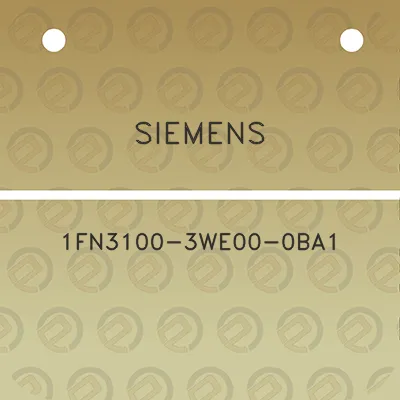 siemens-1fn3100-3we00-0ba1