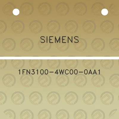 siemens-1fn3100-4wc00-0aa1