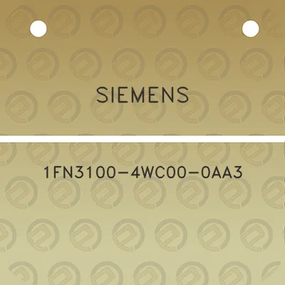 siemens-1fn3100-4wc00-0aa3