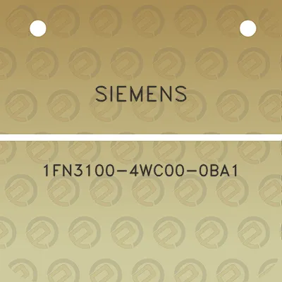 siemens-1fn3100-4wc00-0ba1