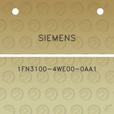 siemens-1fn3100-4we00-0aa1