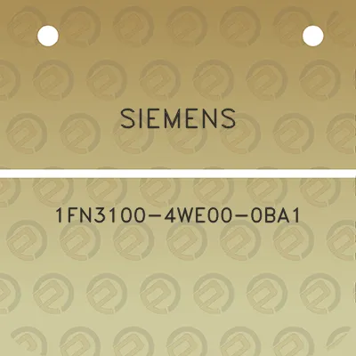 siemens-1fn3100-4we00-0ba1