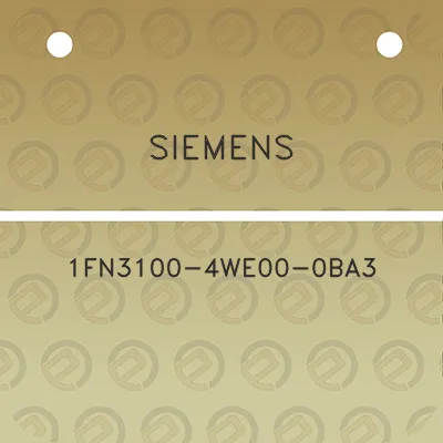 siemens-1fn3100-4we00-0ba3