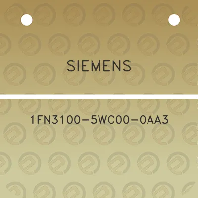 siemens-1fn3100-5wc00-0aa3