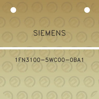 siemens-1fn3100-5wc00-0ba1