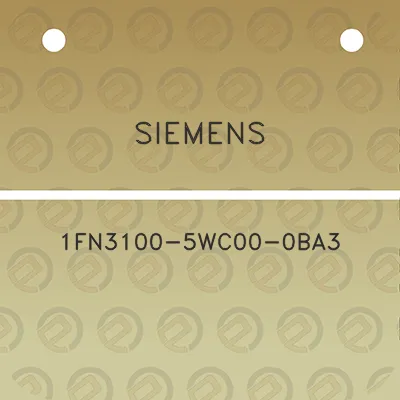 siemens-1fn3100-5wc00-0ba3