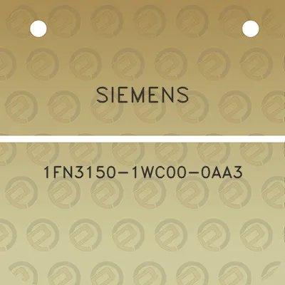 siemens-1fn3150-1wc00-0aa3