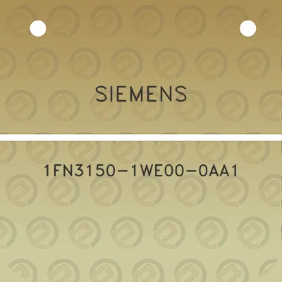 siemens-1fn3150-1we00-0aa1