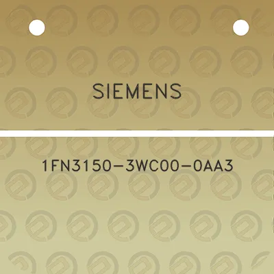 siemens-1fn3150-3wc00-0aa3