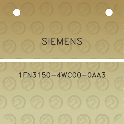 siemens-1fn3150-4wc00-0aa3