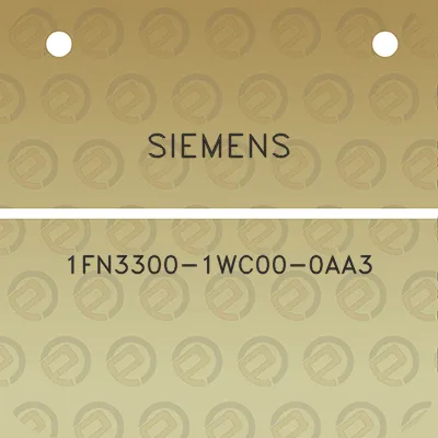 siemens-1fn3300-1wc00-0aa3