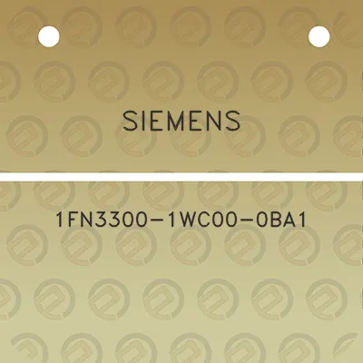 siemens-1fn3300-1wc00-0ba1