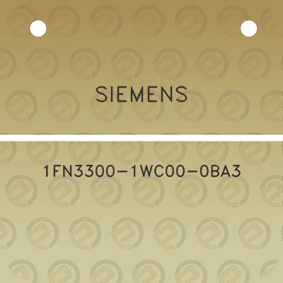 siemens-1fn3300-1wc00-0ba3