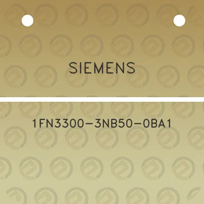 siemens-1fn3300-3nb50-0ba1