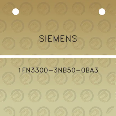 siemens-1fn3300-3nb50-0ba3