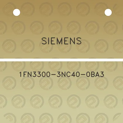 siemens-1fn3300-3nc40-0ba3