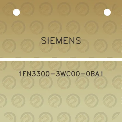 siemens-1fn3300-3wc00-0ba1