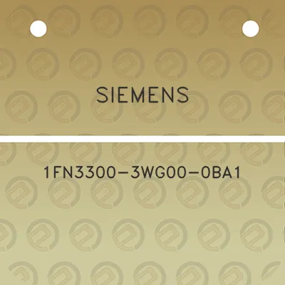 siemens-1fn3300-3wg00-0ba1