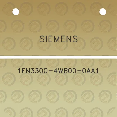 siemens-1fn3300-4wb00-0aa1