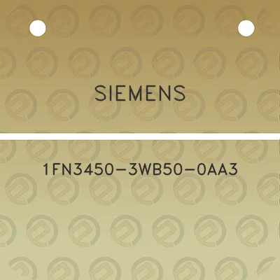 siemens-1fn3450-3wb50-0aa3