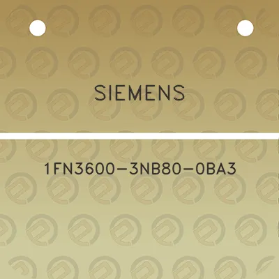 siemens-1fn3600-3nb80-0ba3