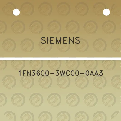 siemens-1fn3600-3wc00-0aa3