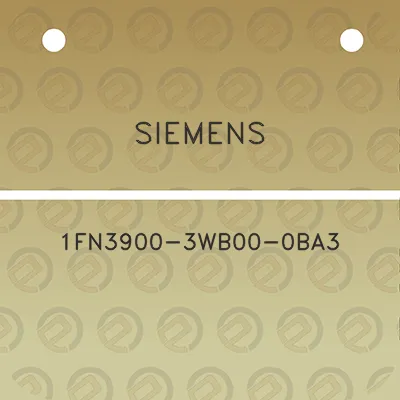 siemens-1fn3900-3wb00-0ba3