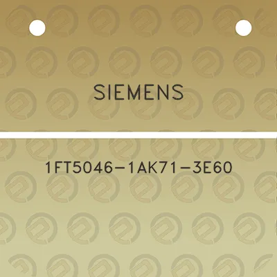 siemens-1ft5046-1ak71-3e60