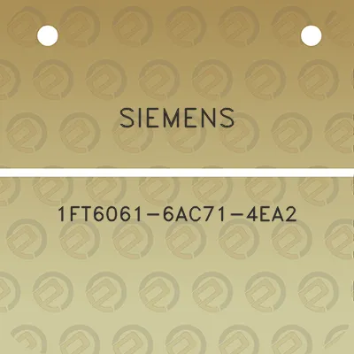 siemens-1ft6061-6ac71-4ea2