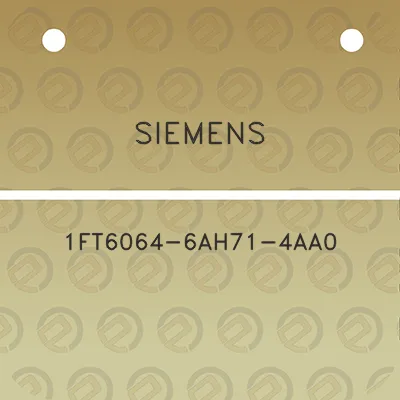 siemens-1ft6064-6ah71-4aa0