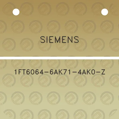 siemens-1ft6064-6ak71-4ak0-z