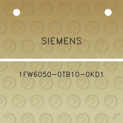 siemens-1fw6050-0tb10-0kd1