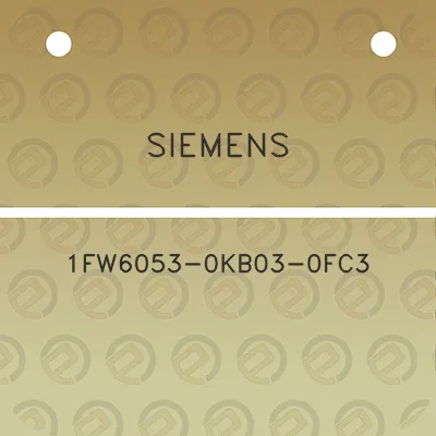 siemens-1fw6053-0kb03-0fc3