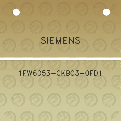 siemens-1fw6053-0kb03-0fd1