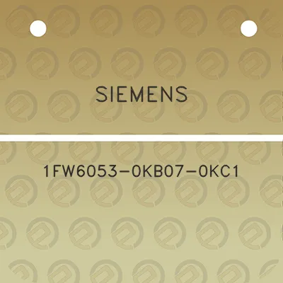 siemens-1fw6053-0kb07-0kc1