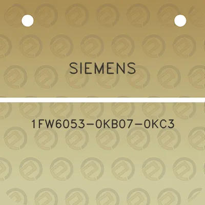 siemens-1fw6053-0kb07-0kc3