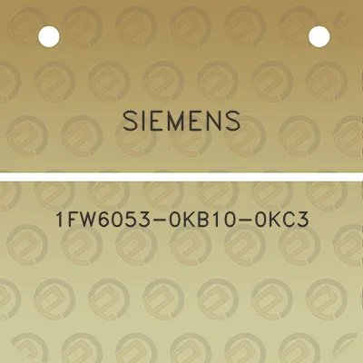 siemens-1fw6053-0kb10-0kc3