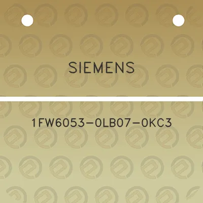 siemens-1fw6053-0lb07-0kc3