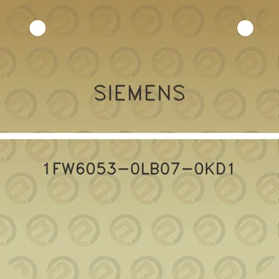 siemens-1fw6053-0lb07-0kd1