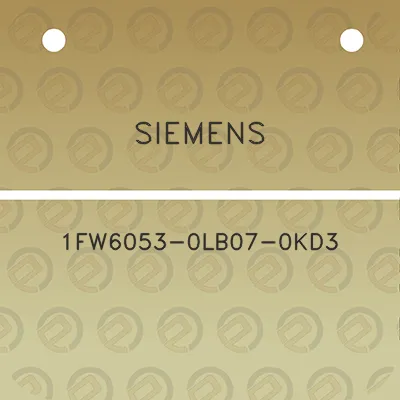 siemens-1fw6053-0lb07-0kd3