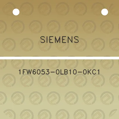 siemens-1fw6053-0lb10-0kc1